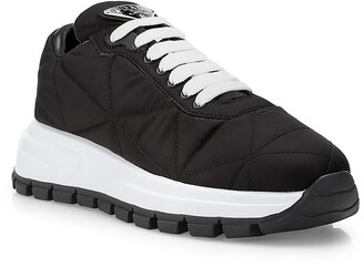 prada black nylon runners