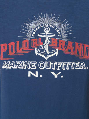 Polo Ralph Lauren marine motif T-shirt