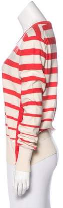 Sonia Rykiel Striped Knit Top