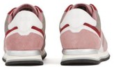 Thumbnail for your product : BOSS Low-top trainers with leather panels and rubber sole