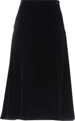 Fendi Midi Skirt Black