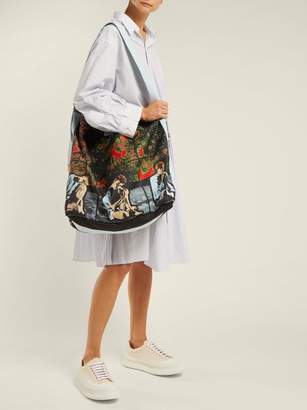 J.W.Anderson X Gilbert And George-print Canvas Bag - Womens - Multi