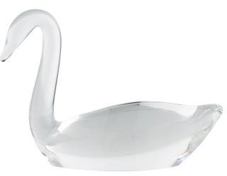 Steuben Crystal Swan Figurine