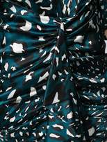 Thumbnail for your product : Alexandre Vauthier Leopard Print Draped Dress