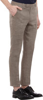 Thumbnail for your product : Band Of Outsiders Herringbone Linen Trousers