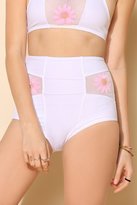 Thumbnail for your product : Urban Outfitters UNIF Gidget Floral-Inset Bikini Bottom