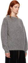 Thumbnail for your product : Acne Studios Grey Wool Dramatic Sweater