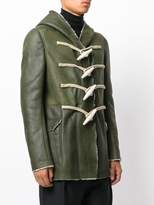 Thumbnail for your product : Rick Owens toggle hooded coat