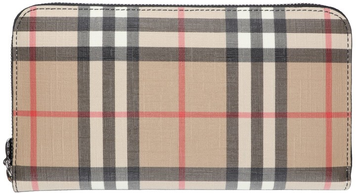 burberry checkered wallet