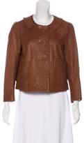 Thumbnail for your product : 3.1 Phillip Lim Leather Cropped Jacket