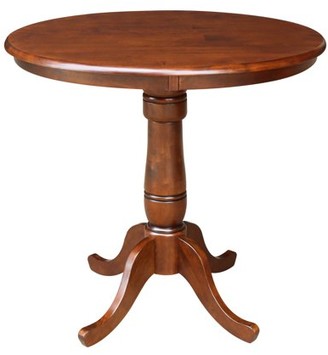 International Concepts International Concepts Piperton 36 in. Round Top Pedestal Counter Height Dining Table