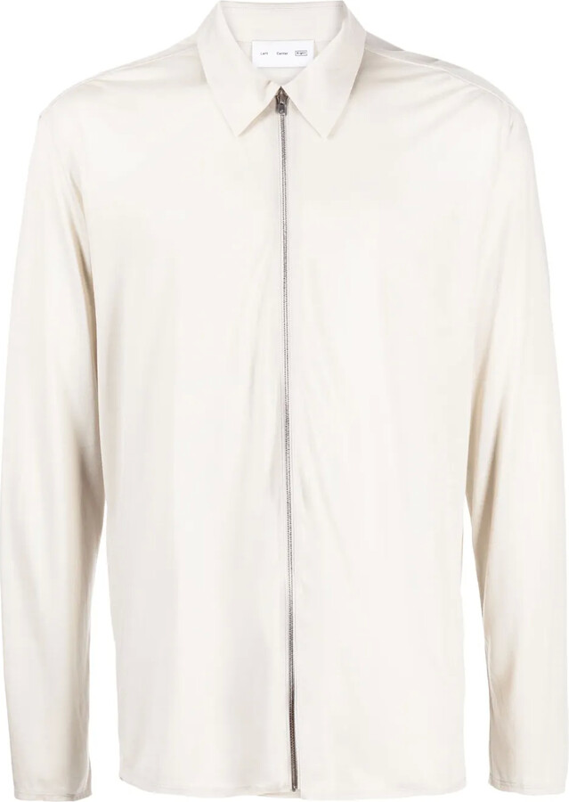Post Archive Faction Zip-Up Lyocell Shirt