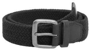 Mango Outlet Leather-appliquÃ© elastic belt