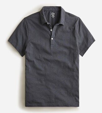 J.Crew Slim Untucked garment-dyed slub cotton polo shirt - ShopStyle