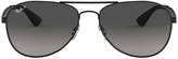 Thumbnail for your product : Ray-Ban Rb3549 61 Gold Pilot Sunglasses