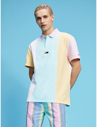Tommy Hilfiger Organic Cotton Colorblock Polo - ShopStyle Men's Fashion