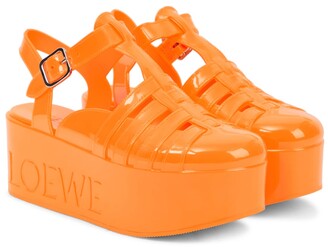 Loewe Caged platform sandals