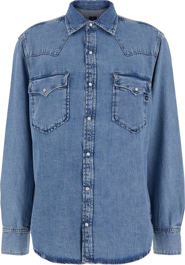 AG Jeans Shirt With Classic Collar