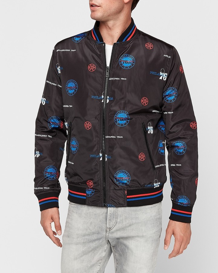 philadelphia 76ers bomber jacket