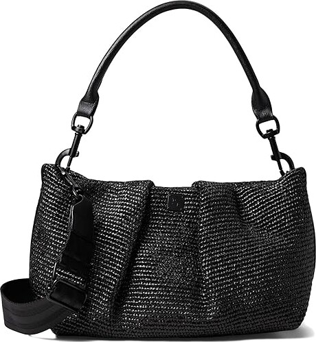 Think Royln Savannah - Medium (Black Raffia/Luxe Black Trim) Handbags -  ShopStyle Shoulder Bags