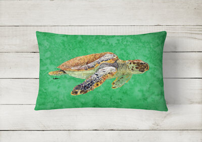 Turtle Turtle Indoor/Outdoor Throw Pillow