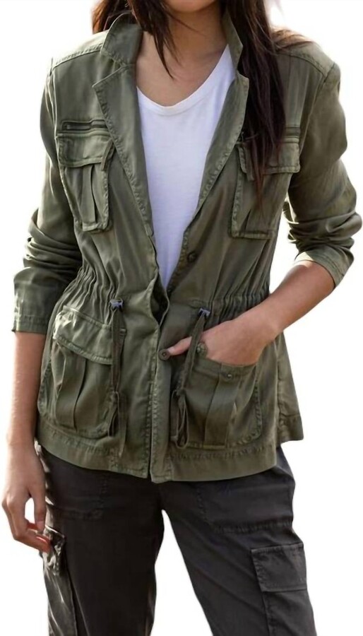 Marrakech Nola Jacket In Olive