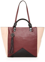Thumbnail for your product : Rafe New York Medium Joey Leather & Water Snake Tote