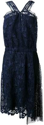 No.21 lace and net sleeveless dress