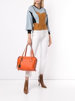 Thumbnail for your product : Tory Burch Contrasting Tag Crossbody Bag