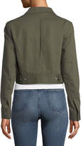 Thumbnail for your product : Rag & Bone Pike Cropped Zip-Front Utility Jacket