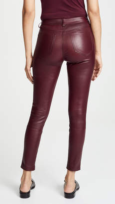 Theory 5 Pocket Leather Pants