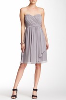 Thumbnail for your product : Donna Morgan Lindsey Pleated Chiffon Dress