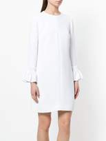 Thumbnail for your product : Victoria Beckham Victoria ruffled cuff long-sleeved dress