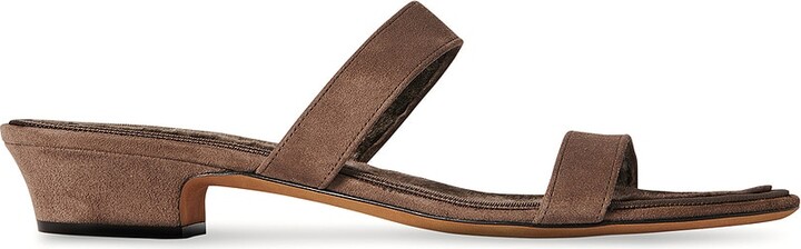 The Row Awar Sandal in Brown