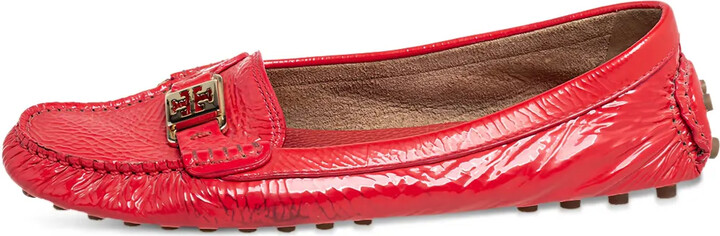 Tory Burch Pre-Owned Patent-Leather Loafers