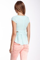 Thumbnail for your product : Sugar Lips Sugarlips Lace-Up Blouse