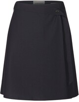 Thumbnail for your product : PortsPURE Side-Button A-Line Skirt