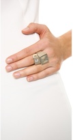 Thumbnail for your product : Nina Ricci Double Stone Ring