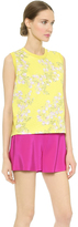 Thumbnail for your product : Giambattista Valli Quilted Floral Top