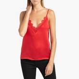 Thumbnail for your product : The Kooples Silk Cami with Shoestring Straps