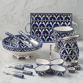 Thumbnail for your product : Frontgate Set of 4 Piazza Ceramic Serving Collection - Napkin Rings