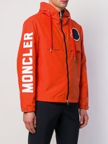 Thumbnail for your product : Moncler Printed Shell Windbreaker