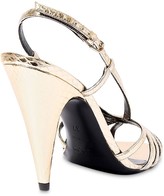 Thumbnail for your product : Saint Laurent 95mm Romy Ayer Leather Sandals
