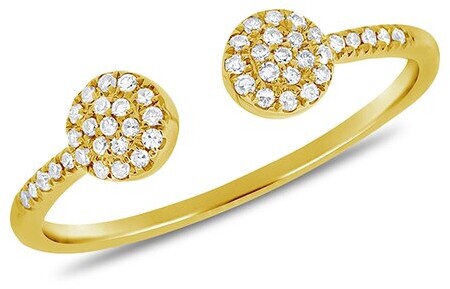 Sabrina Designs 14K 0.13 Ct. Tw. Diamond Half-Eternity Ring