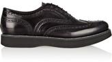 Thumbnail for your product : Church's Indigo polished-leather brogue creepers