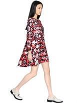 Thumbnail for your product : Marni Floral Printed Cotton Poplin Dress