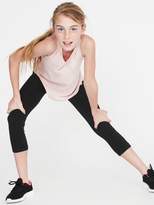 Thumbnail for your product : Old Navy Cropped Yoga Leggings for Girls
