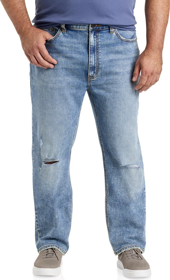 True Nation by DXL Ruff and Tumble Athletic-Fit Jeans