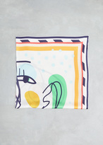 Thumbnail for your product : Henrik Vibskov cheeky cheek print cheeky cheek scarf
