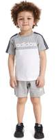 Thumbnail for your product : adidas Linear T-Shirt/Short Set Infant